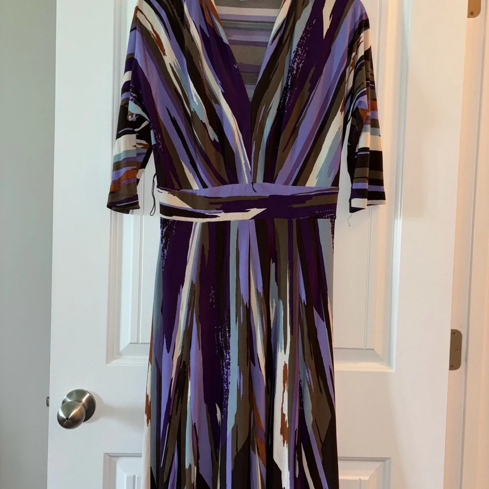 Rabbit Rabbit Rabbit Multicolor Striped Dress - Picture 3 of 10